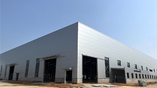 門式鋼架鋼結構工程：洛陽新強聯齒輪箱1#廠房